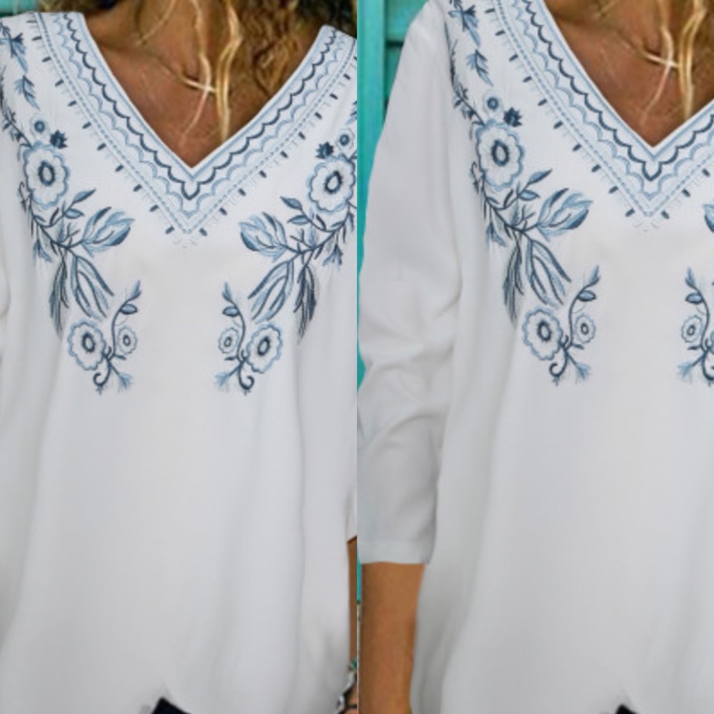 Woman’s Embroidered Blouse
